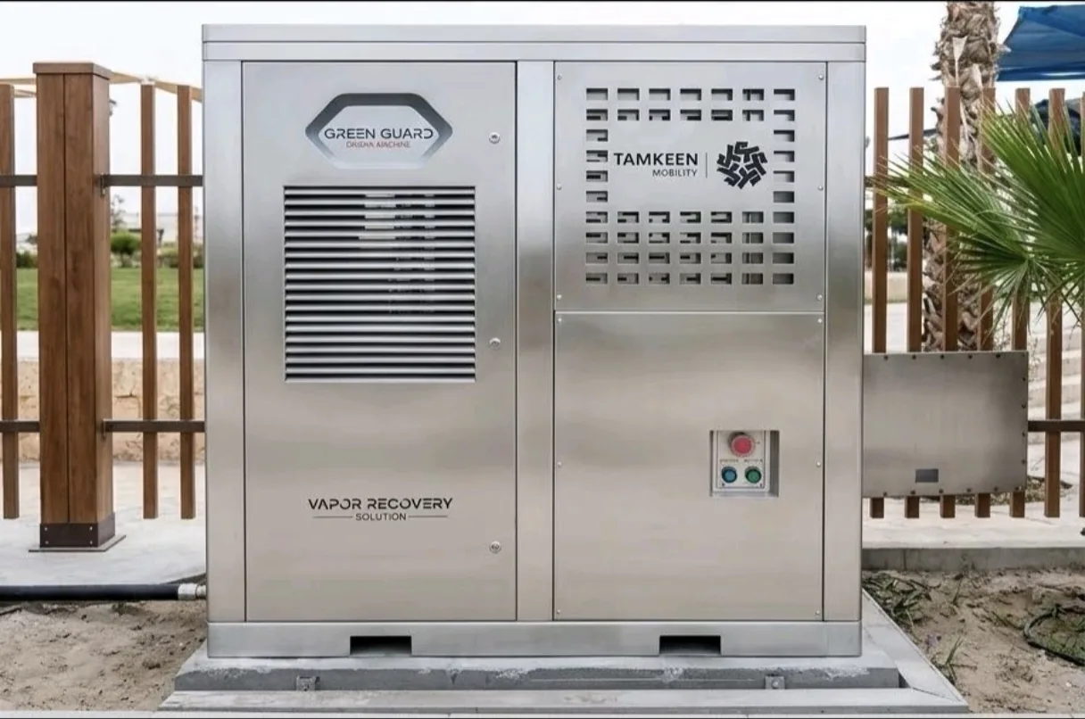 GreenGuard Vapor Recovery Stage III System installed at AlShura Island, Red Sea, Saudi Arabia
