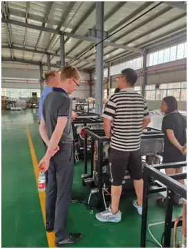 Russian Customers Visit Our Factory - photo 3
