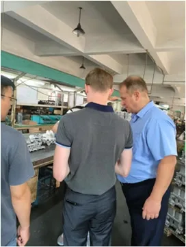 Russian Customers Visit Our Factory - photo 4