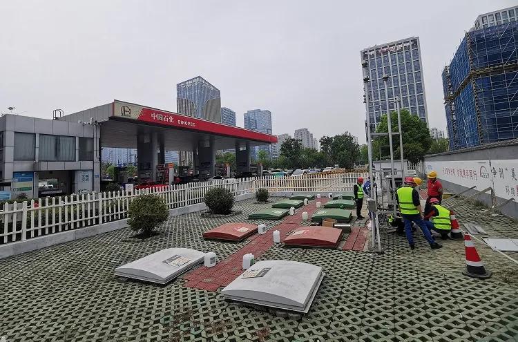 The Vapor Recovery Equipment installing task at Sinopec - photo 2