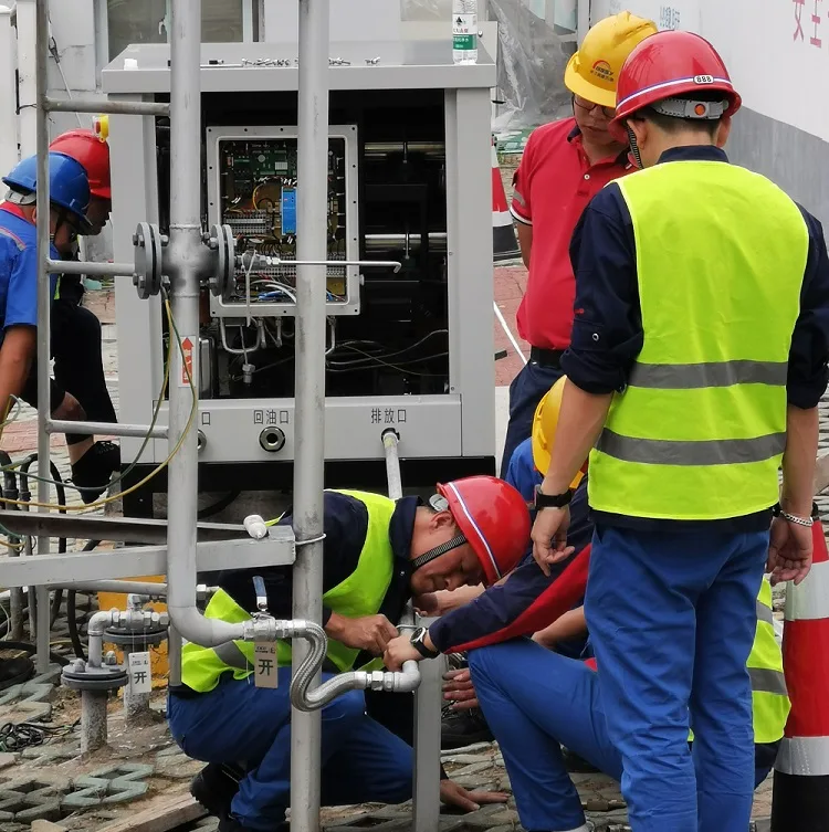 The Vapor Recovery Equipment installing task at Sinopec - photo 3