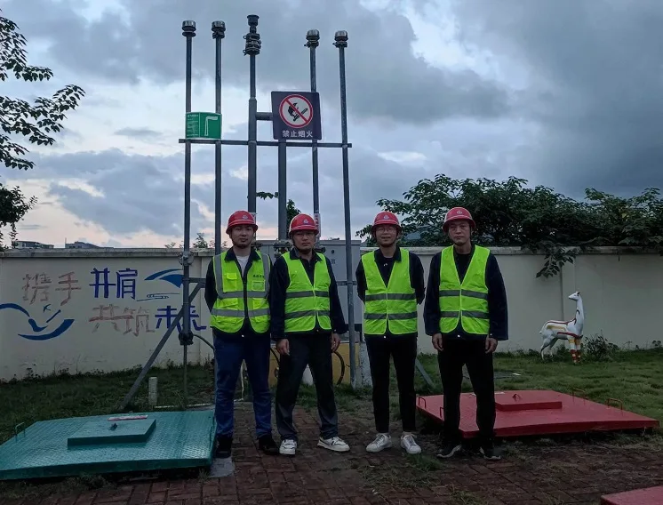 Another Vapor Recovery Equipment Installing task at Sinopec - photo 2