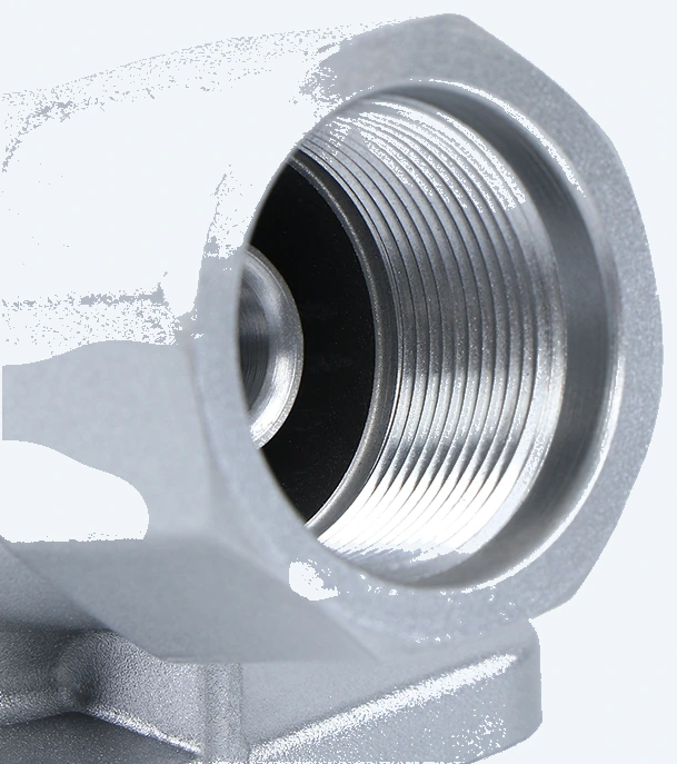 Type C flanged vapor recovery composite hose connector, M34 x 1.5 outlet thread