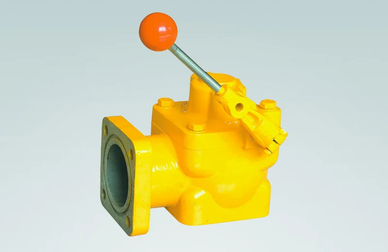 V series mechanical preset valve on the meter outlet