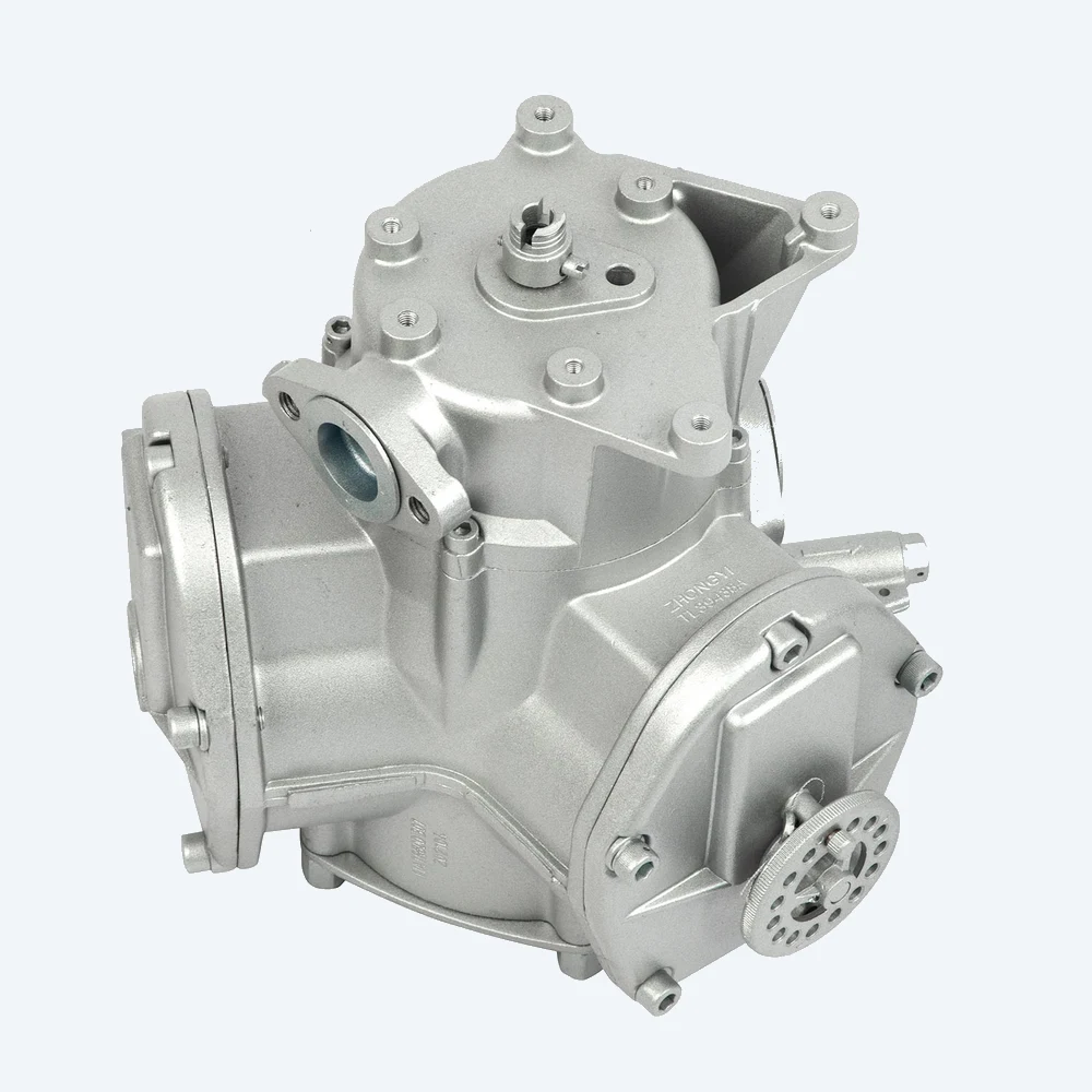 DTJ6 flow meter, rear view