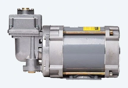 DT-VR1 single-head vapor recovery pump - side view