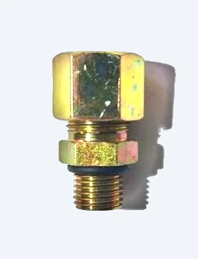 Gas connection fitting