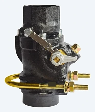 Emergency shut-off valve for the submersible pump line