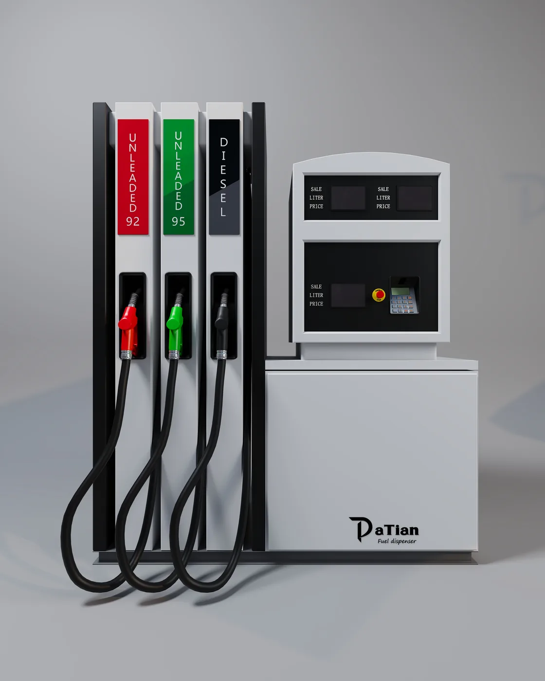 DT-L series compact dispenser, second cabinet view